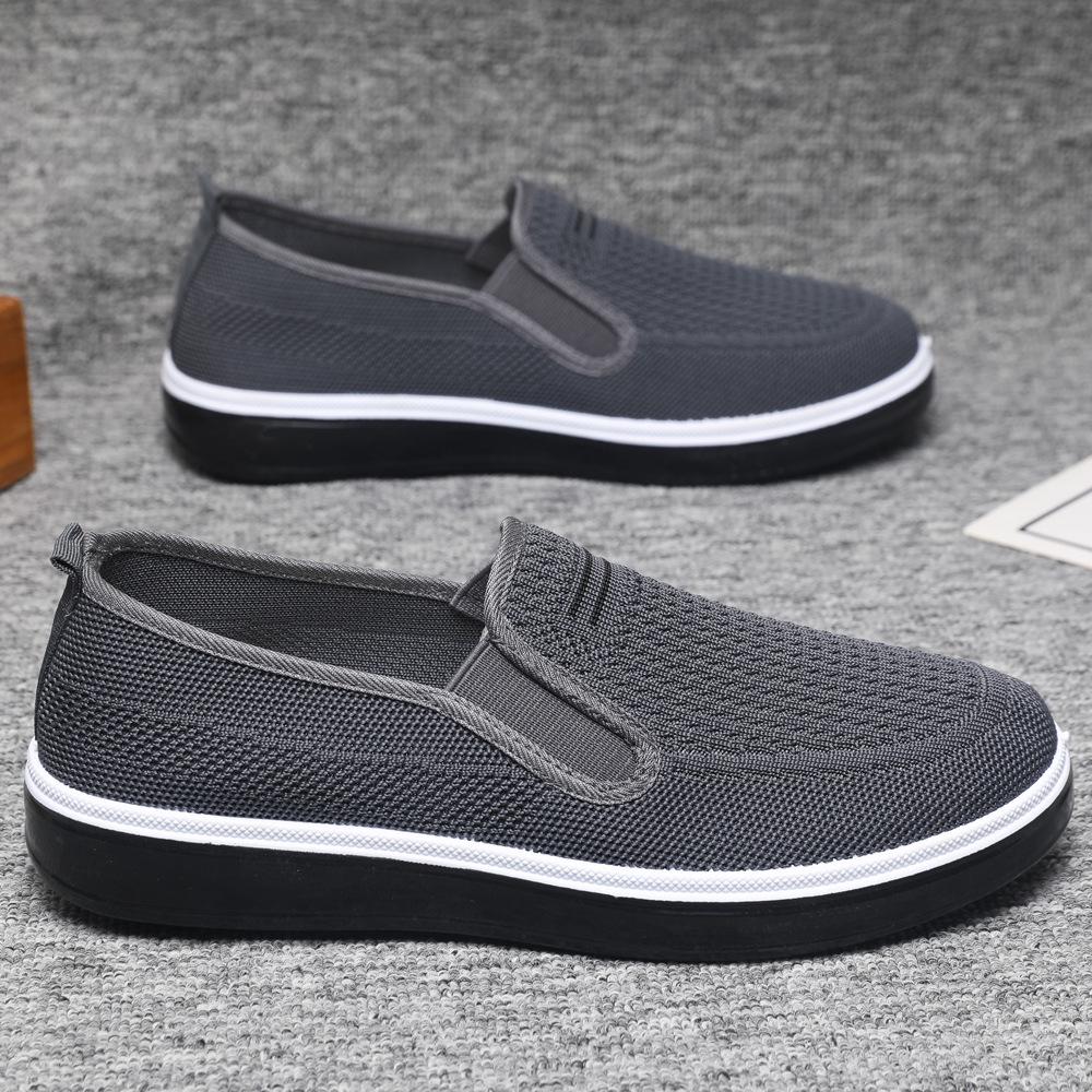 Men's Summer Breathable Mesh Casual Sneakers - Trendy, Versatile, Soft Sole Board Shoes