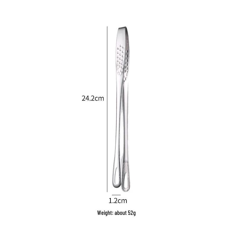 

304 Stainless Steel Korean BBQ Buffet Food Tongs Small