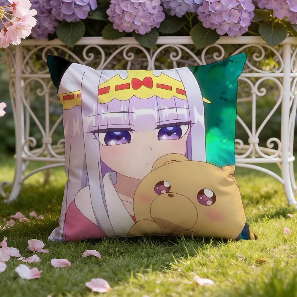 Sleepy Princess in the Demon Castle Cushion Cover Home & Car Dual-Scene Pillow Cover: Reversible for Premium Comfort 30cmx30cm