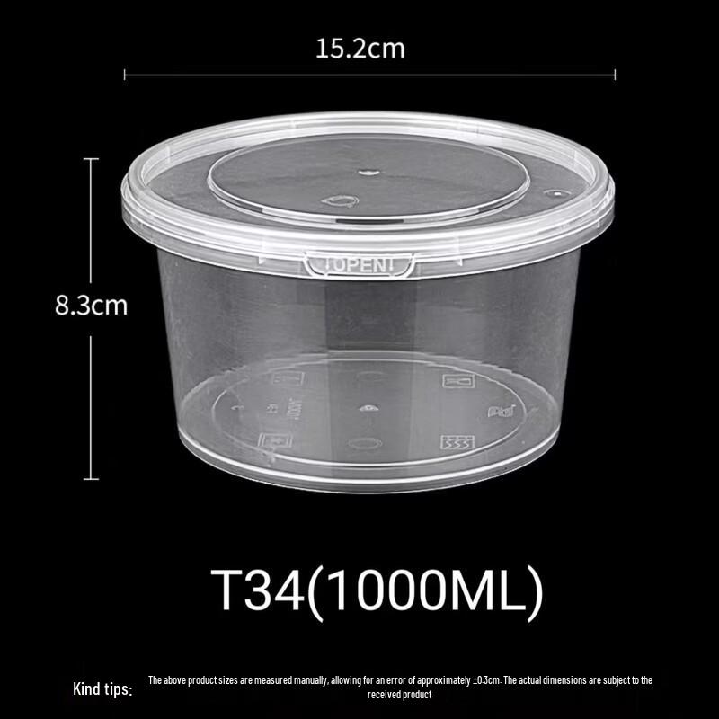 Disposable Leak-Proof Takeout Soup Cups with Lid