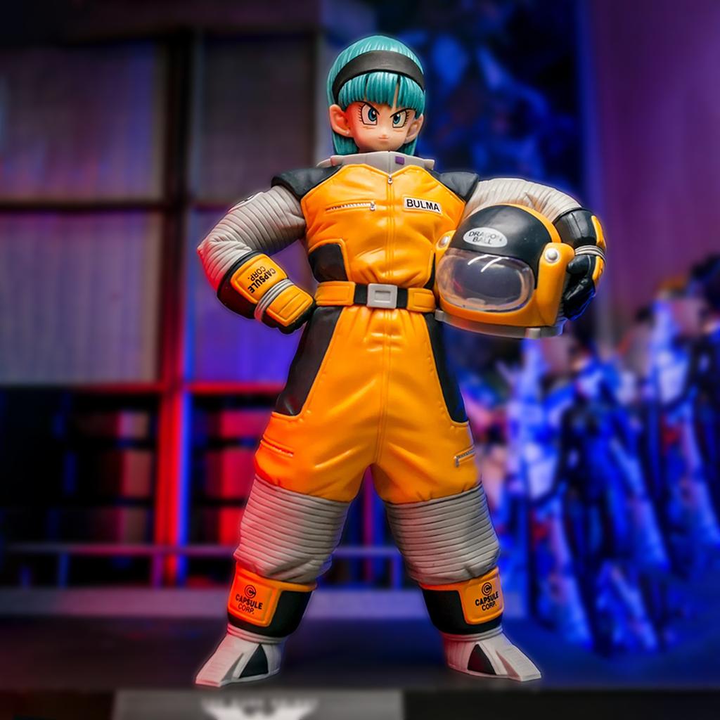 21cm/8.3in Anime Dragon Ball Z Figur Romdrakt Bulma Figur PVC Actionfigurer Samling Modell Leker Gaver