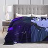 Azuretime & Timeazure Forsaken Blanket Warm Pattern Plush Throw Blanket For Kids Living Room Flannel Bedspread Bed Cover