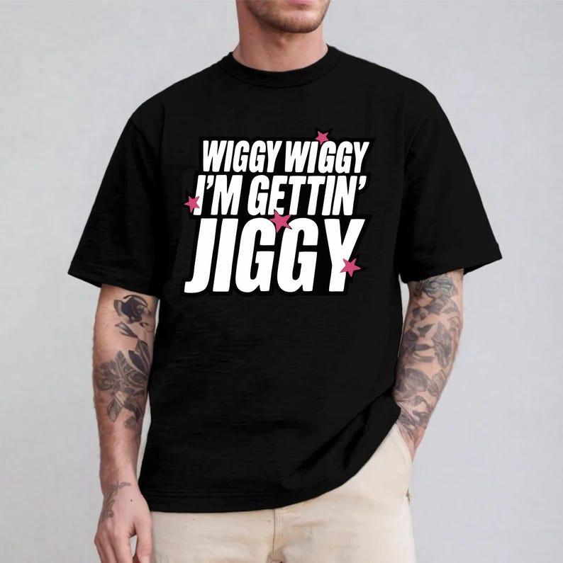 FIVE  Wiggy Wiggy  Vintage 90s Tour T-Shirt | Keep On Moving Boyband Unisex Tee Unisex T-Shirt XXXL