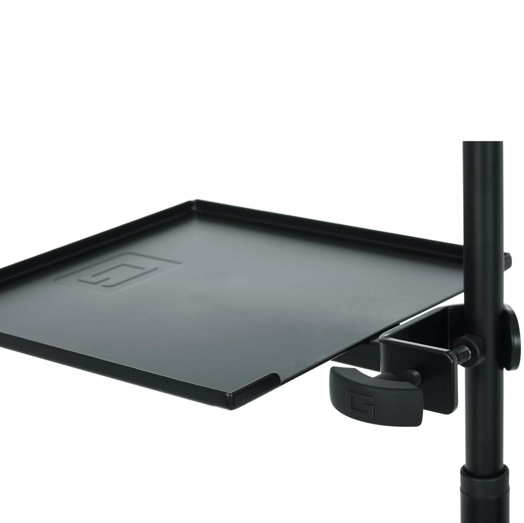 GATOR Frameworks Clamp-On Shelve GFW-SHELF0909, an accessory tray for stands (approximately 229mm x 229mm)
