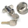 Stainless Steel Cabinet Lock High Security Sliding Door Lock Cylinder for Sliding Door Cabinet Drawer Applications