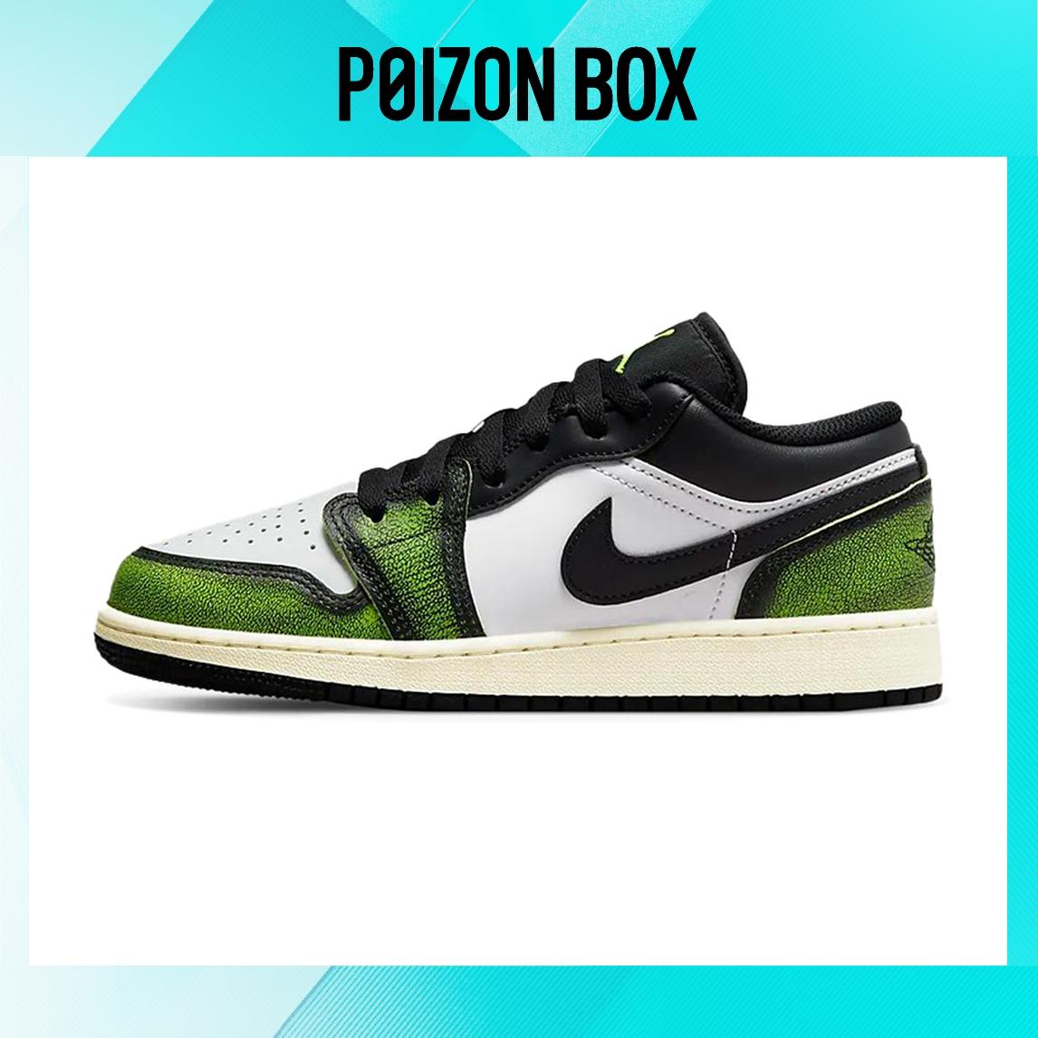 

кроссовки Jordan 1 Low Wear Away Electric Green (GS) DO8244-003
