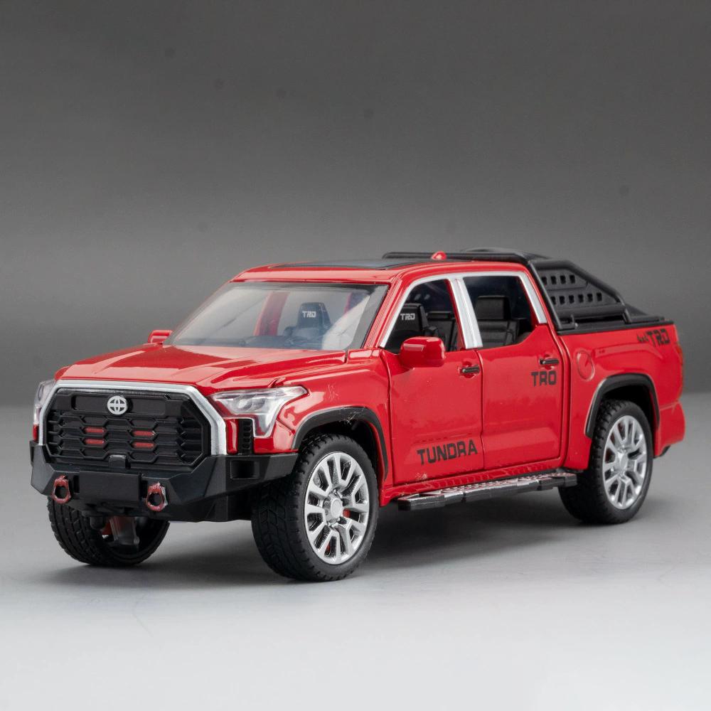 

1:32 Scale Tundra RAM MAMMOTH Alloy Pickup Car Model Toy Diecast Metal Off-Road Vehicles Simulation Sound Light Boys Gifts