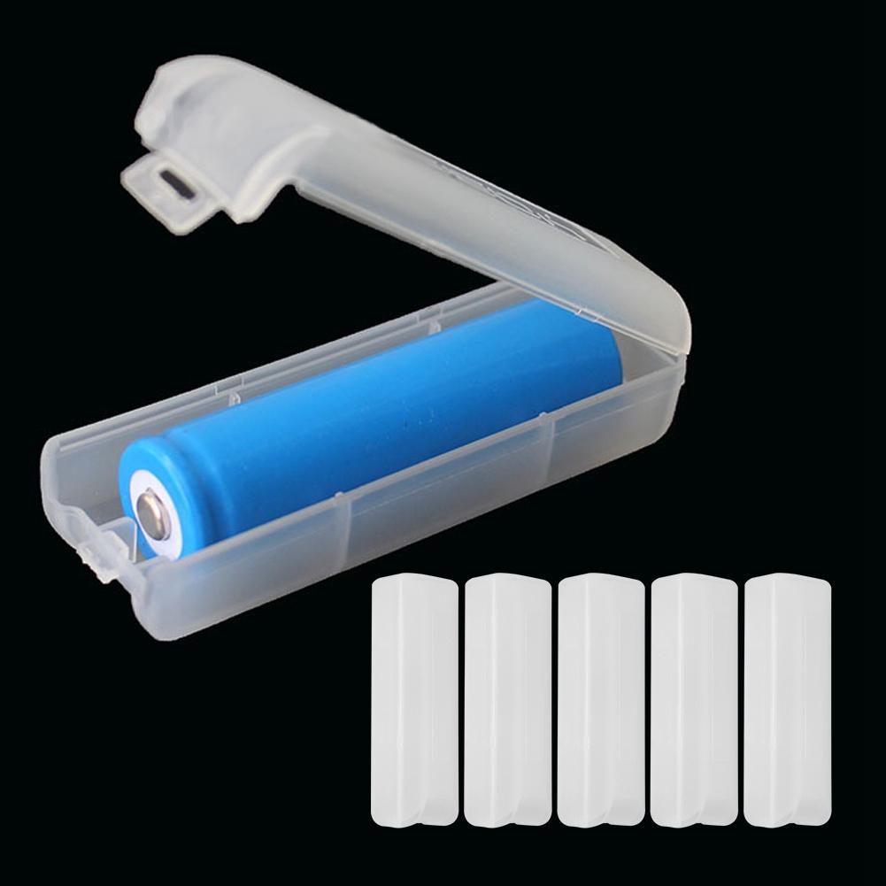 5PCS Waterproof Battery Box Battery Organizer Storage Case for Single 18650 Battery