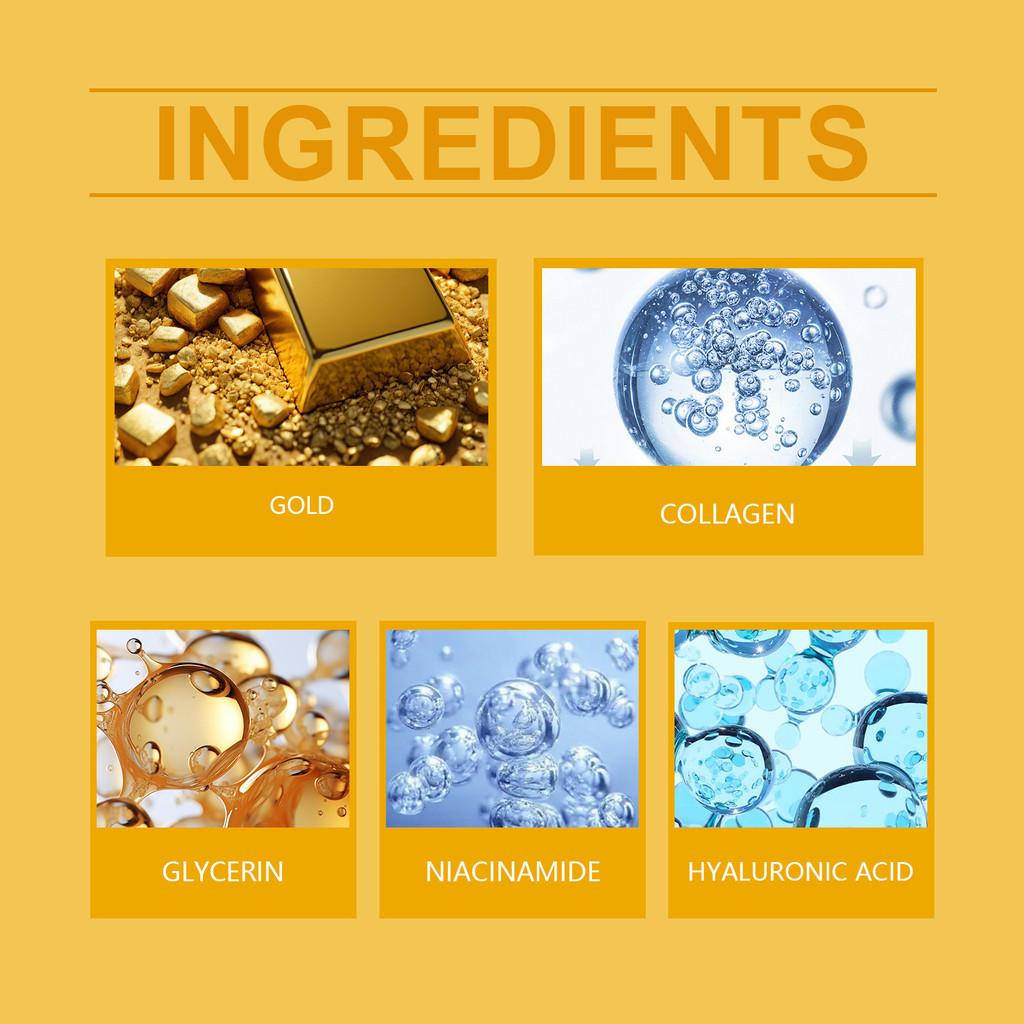 Premium West Month 24k Gold Eye Mask Patches For Nourishing Hydration And Firming Fine Lines