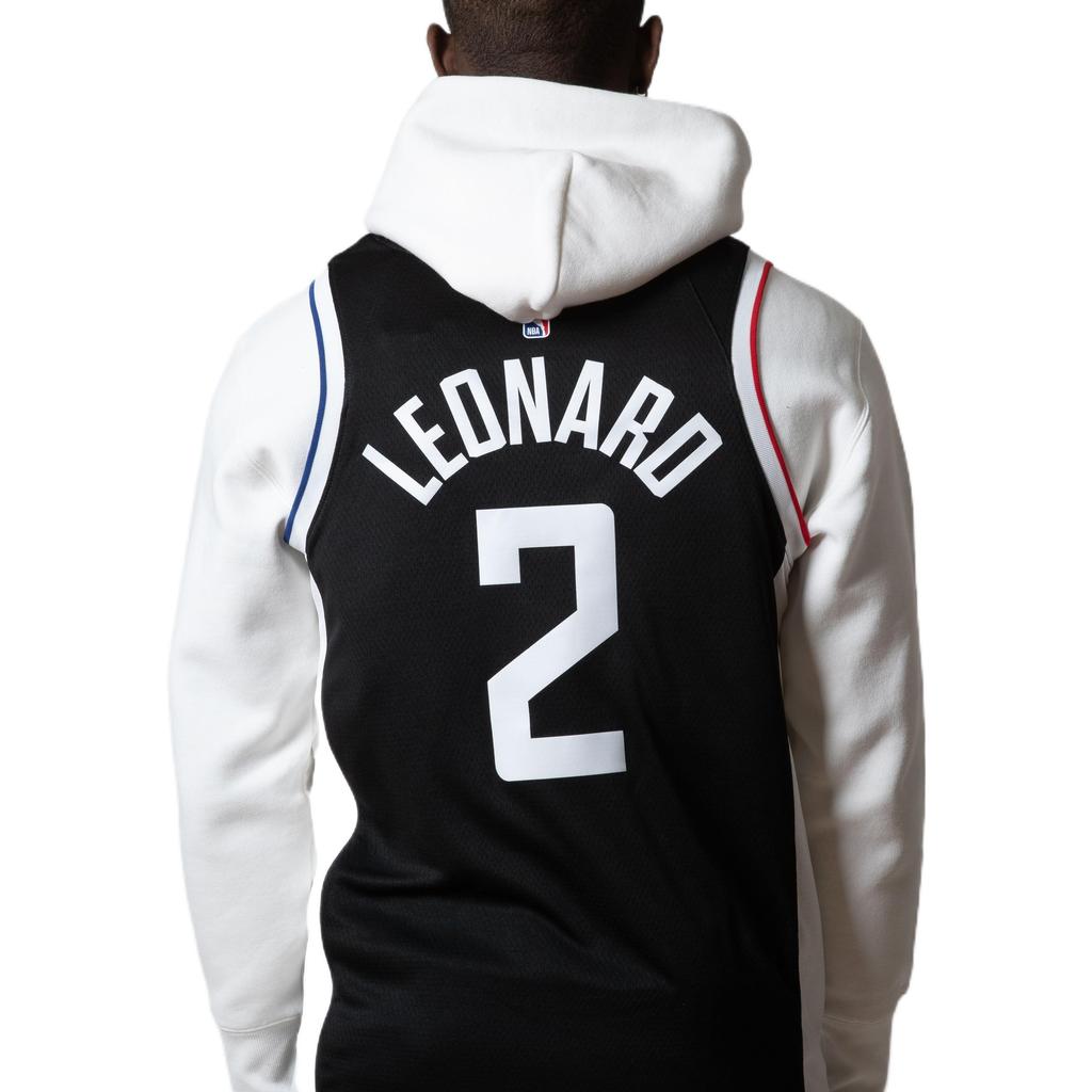 Nike NBA SW Fan Edition Los Angeles Clippers Leonard 2 Jersey 'Black' Men's CN1735-017