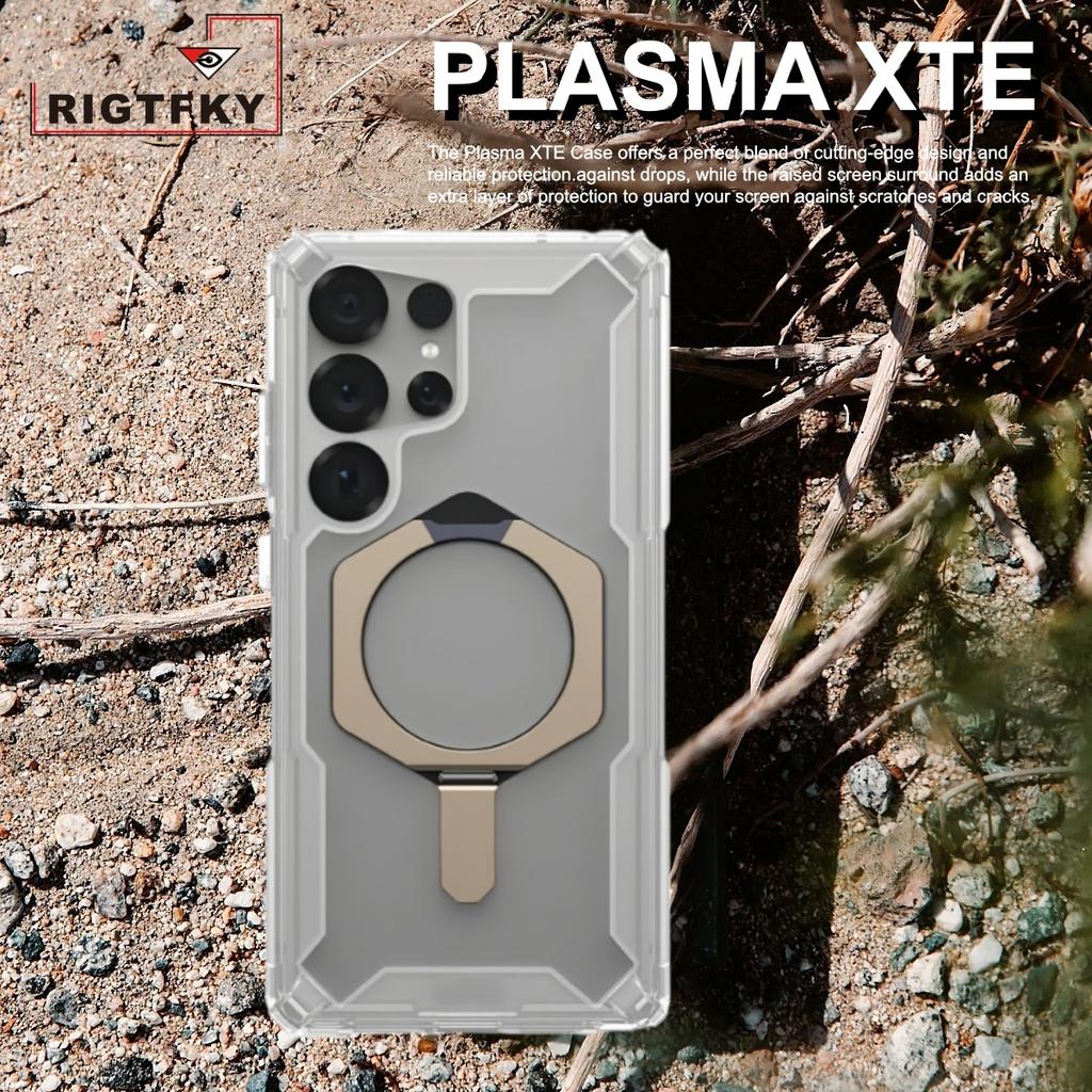 Wytrzymałe Pancerne Wojskowe Etui Shock do Telefonu Samsung Galaxy S26 Ultra S25 S24 S23 Plus Magnetyczna Podstawka Odporne na Uderzenia Pokrowiec