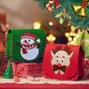 Christmas Heartfelt Gift DIY Handmade Backpack Material Santa Claus Snowman Tree Backpack Shoulder Bag Christmas Decorations