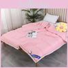 Cotton Solid Color Lightweight Duvet Quilt With Polyester Fill For Sleep Comfort