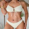 2025 European & American Lace-Up Sexy Bikini - Women's Three-Piece Beach & Swimwear