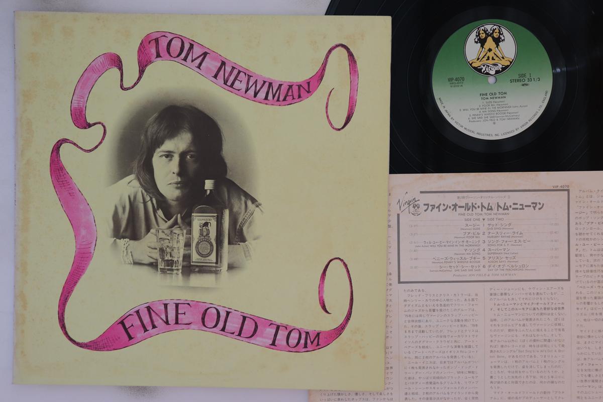 

LP Record TOM NEWMAN (2) - Fine Old Tom VIP4070 Virgin 1980 Japan Rock Used