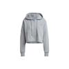 (WMNS) by Stella McCartney Cropped Hooded Jacket Asia Sizing 'Grey' Women's HI6063