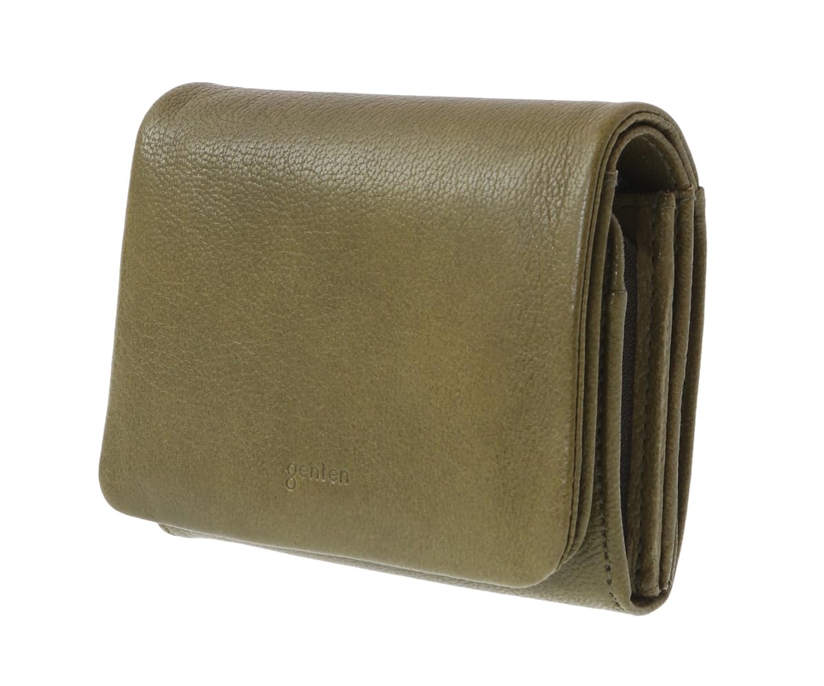

Кошелек Goat Basic Bifold Khaki [Genten] женский 44362-75 хаки