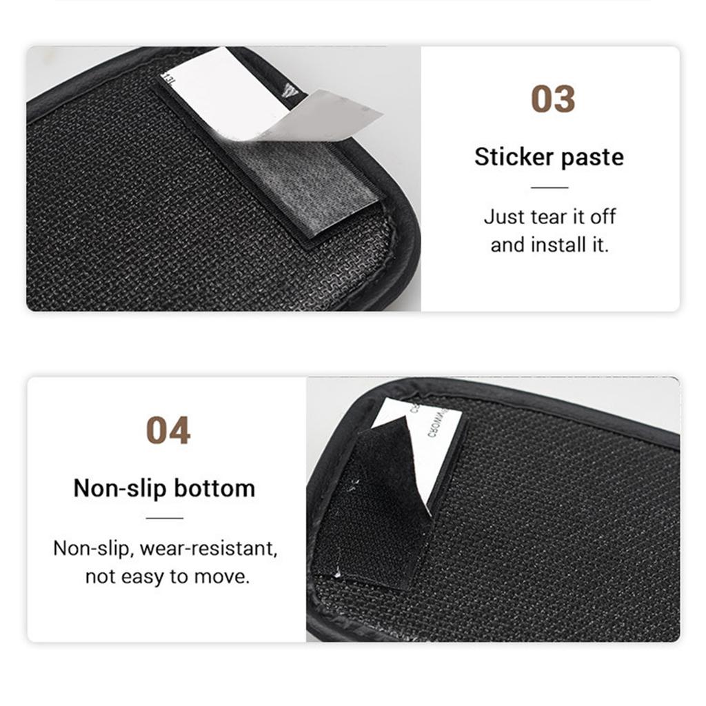Easy To Install Leather Car Organizers Storage Solution Suitable for Neat and Tidy Interior Travel Needs Without Clutter