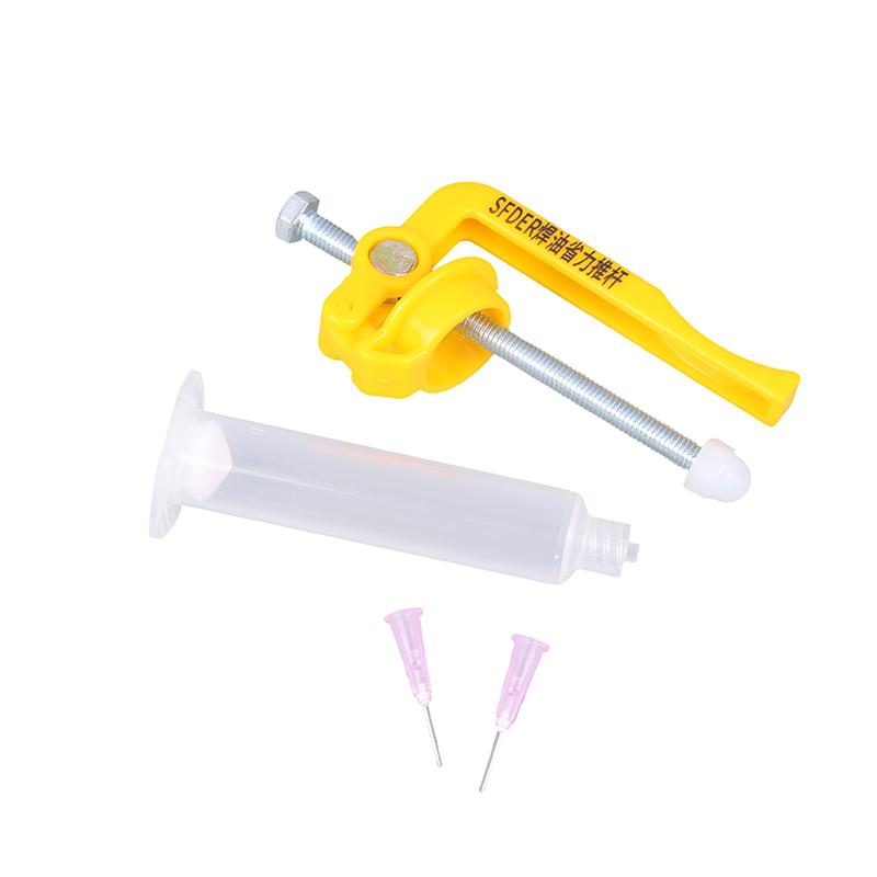 New Solder Paste Extruder Circuit Board Repair Welding Oil Booster UV Glue Gun Syringe Propulsion Tool Soldering Accessorie Tool