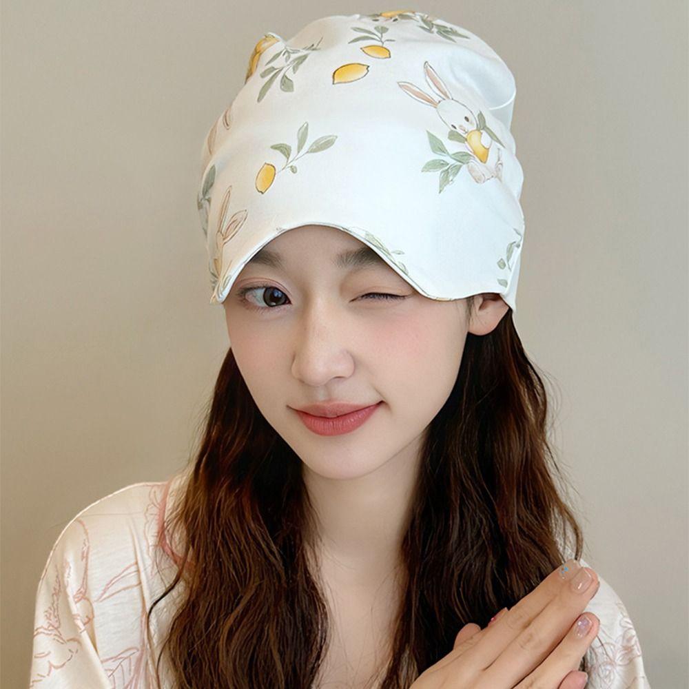 2in1 Postpartum Confinement Hat Eye Mask Postpartum Cap Women's Sleep Cap  Postpartum Confinement