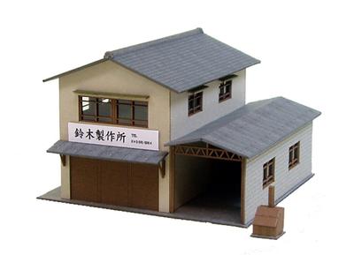 Sankei Nostalgic Diorama Series Mała Fabryka A 1/150 MP03-30
