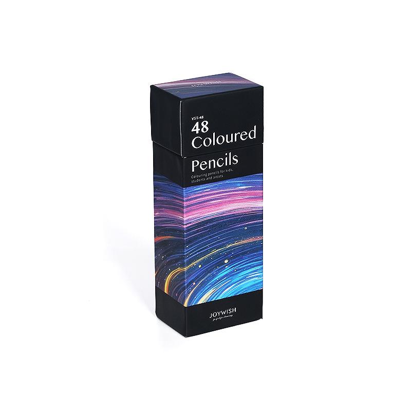 Oil-Based Colored Pencil Set: 12/18/24/36/48/72 Colors for Drawing Star Trails