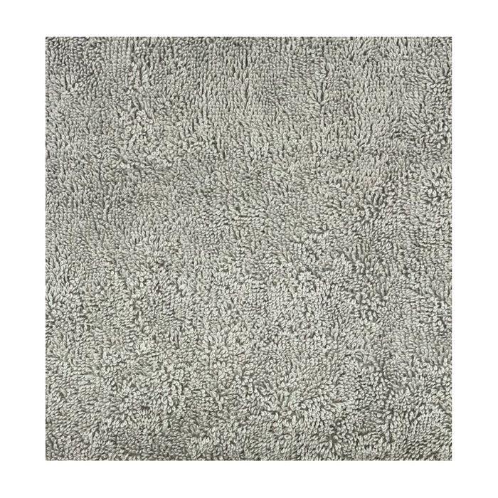 Tapis de bain "Soft" 50 x 80 cm 100% Coton Peigné / 1000 gr/m² - Soft Gris Perle