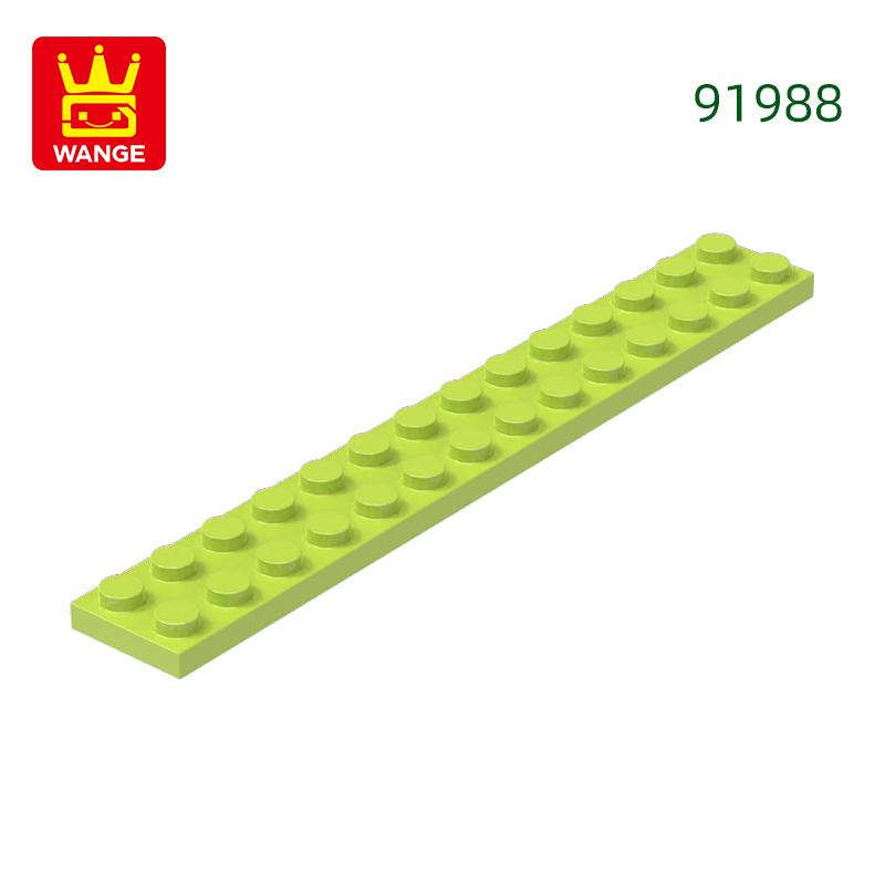 Non-Toxic 25Pcs/Lot 91988 Plate 2X14 Building Blocks Moc Color Accessories Compatible With Brick Diy Construction Toys