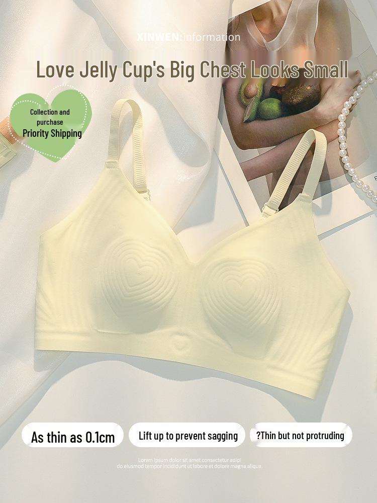 Ultra-Thin Seamless Bra for Women - Minimizing, Cool, Breathable, Soft Support