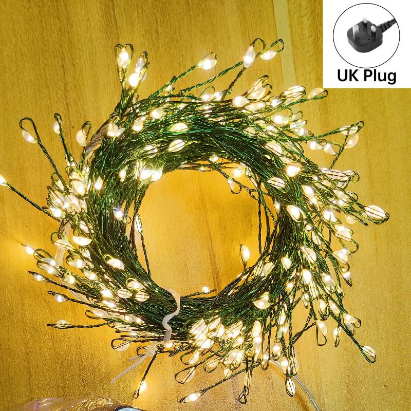 Christmas String Led Lights With Copper Wire For Indoor Outdoor Decor Holiday