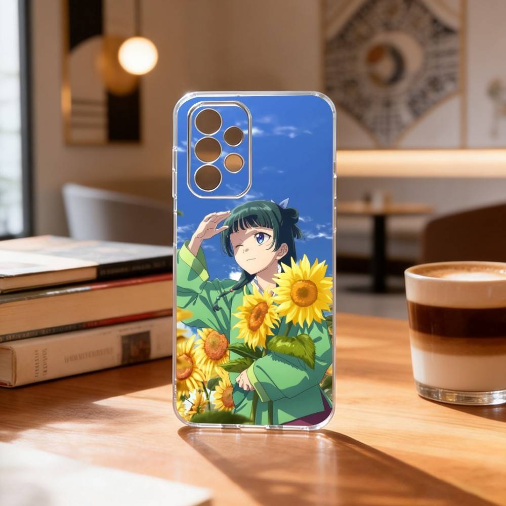 The Apothecary Diaries Anime Phone Case Transparent Silicone Soft For Samsung S25,S24,S21,S22,S23,S30,Ultra,S20,Plus,Fe