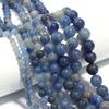 Natural Stone 4 6 8 10 12mm Round Tiger Eye Amethyst Agate Jades Stone Spacer Bead For Jewelry Making Diy Bracelet Needlework