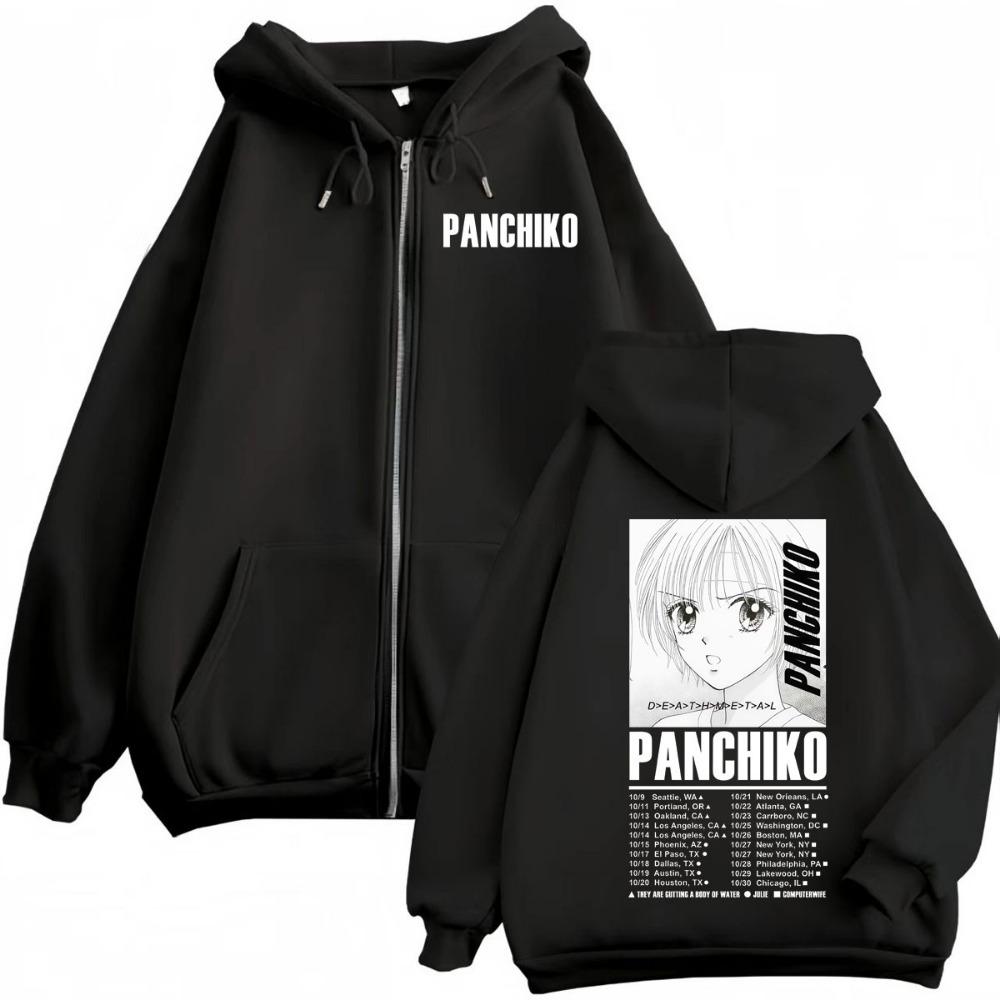 Album Poster Printed Zipper Hoodie Fashion Rock Zipper Hoodie Sportswear Men s and Women s Casual Hoodie S