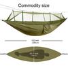 Portable Outdoor Camping Leisure Double Mosquito Net Hammocks  Garden Travel Tourist Nature Hike Sleeping Hanging Hammock Swing
