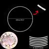 Round Balloon Arch Holder Bow Wedding Birthday Party Background Decor Circle Balloon Holder Frame