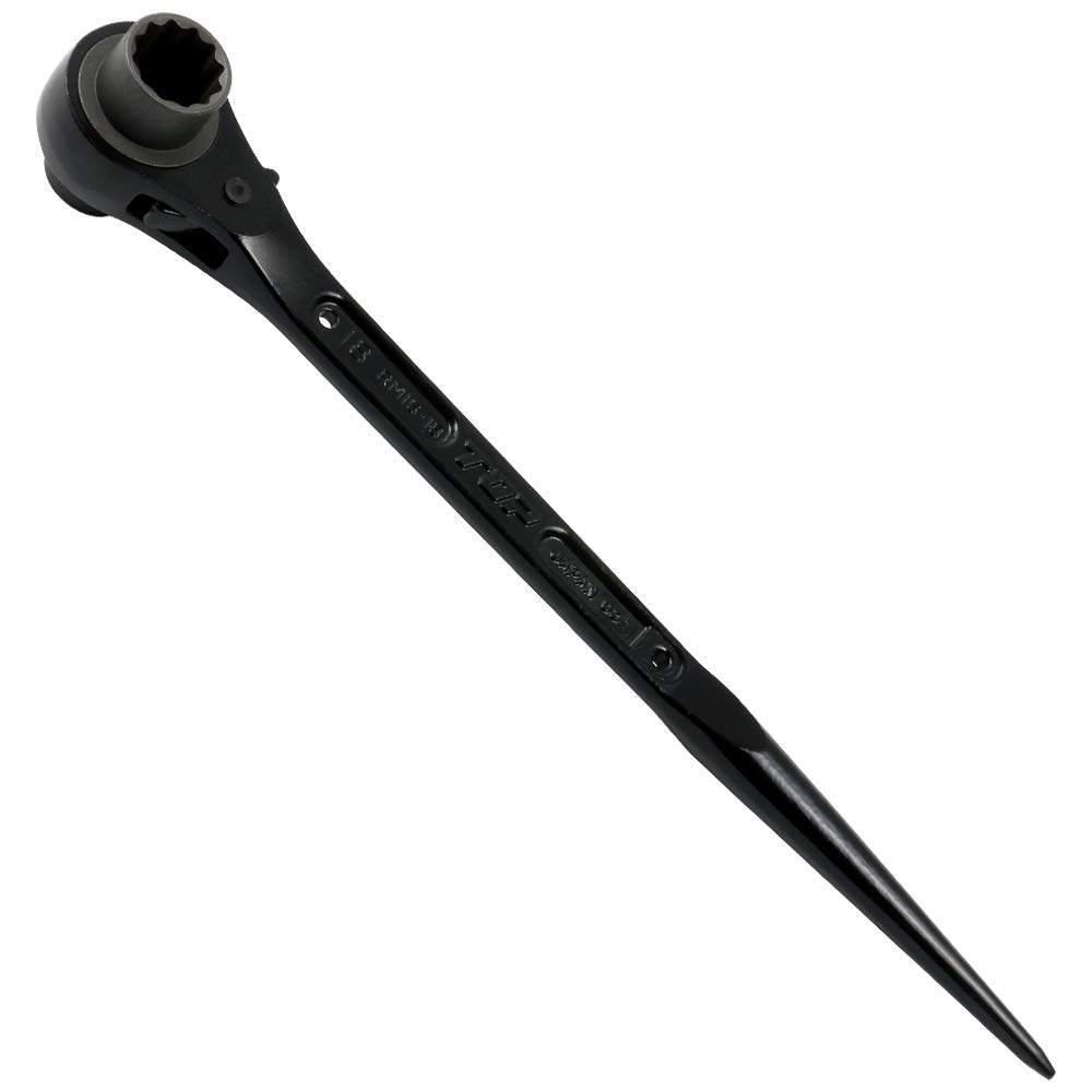 TOP Ratchet Wrench with Cathodic Made In Japan Double-Ended Shank, 16x18mm, Coating, RM-16x18, Tsubame-Sanjo,