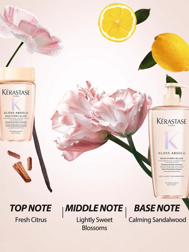 Kerastase [Mini] Gloss Absolu Bain Hydra-Glaze Shampoo Anti-Crespo 80ml