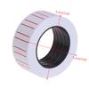 White Self Adhesive Price Label 500pcs/roll Blank Rectangle Address Tag Supplies for School Office File Document Mark