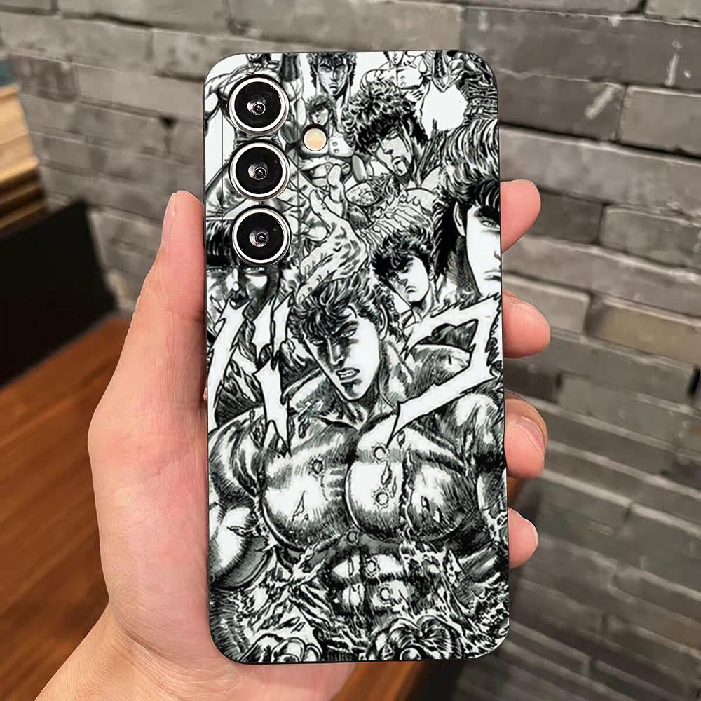 ANIME F-Fist Of The North Star Phone Case For Samsung S25 Edge S24 S23 S22 S21 S20 Ultra Plus Fe Galaxy A54 A53 A34 A25 A16 Sili