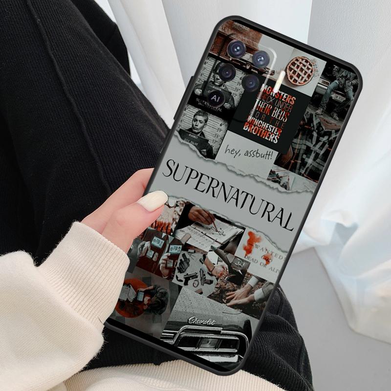 Supernatural Case For Oppo A96 A76 A16 A60 A98 A58 A78 A18 A38 A80 A40 A77 A57 A17 A74 A54 A94 A15 A5 Pro