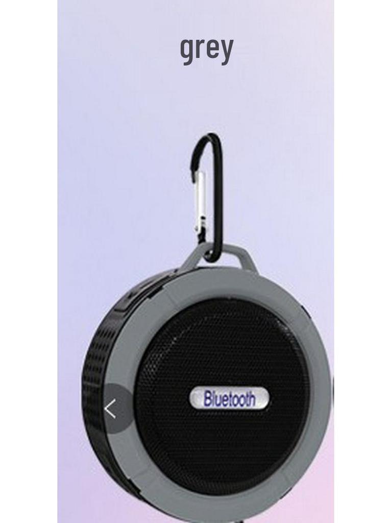Boxă Bluetooth C6 Impermeabilă: Portabil, Ventuză, Fără fir, Exterior, Apeluri hands-free, Cataramă de agățare