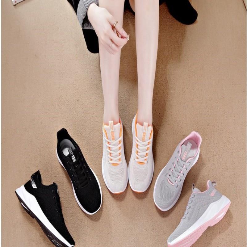 BCEBYL Estate Punta Rotonda Rete Bocca Bassa Traspirante Leggero Comodo Scarpe da Donna Moda Nuovo Casual Scarpe da Ginnastica da Corsa