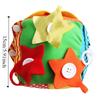 Rattles Baby Busy Blocks Toys with Zippers Activity Cube Sensory Toy  Life Skills Learning