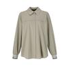 SOUP Boxy Fit Shirt With Ribbed Sleeves (Sz9Ls83)