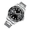 Men Quartz Watch   Male Fashion Wrist Watch with Stainless Steel Band Luminous Analog    Waterproof with Calendar