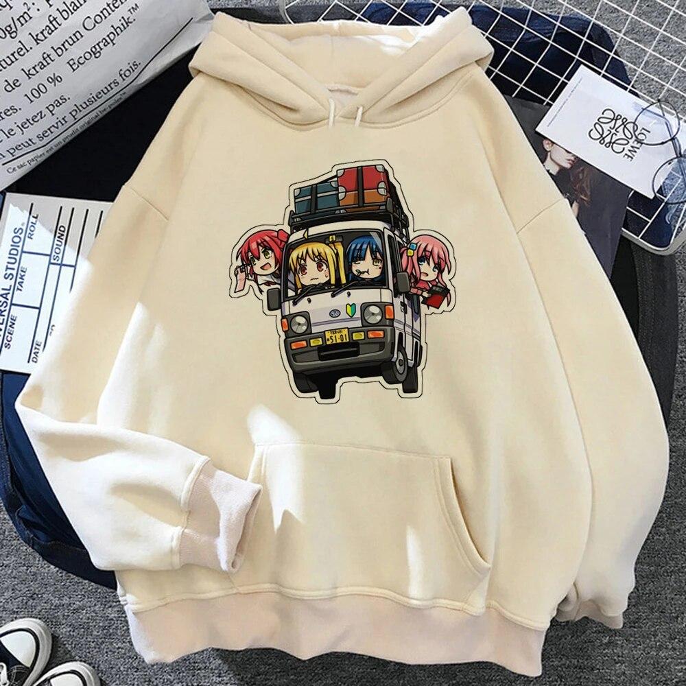 Bocchi the Rock T-shirt s women Kawaii anime y2k aesthetic pulls hoddies female harajuku clothes Unisex T-shirt