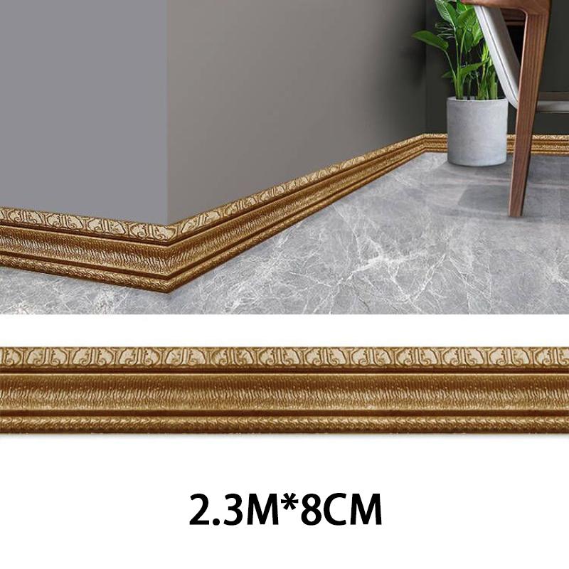 Waterproof And Impact-Resistant Edge Banding For Background Walls Living Room Decorations, And Wall Stickers