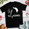 Rare Vintage Ti King Black 100 Cotton Size S4xl Shirt Pp084