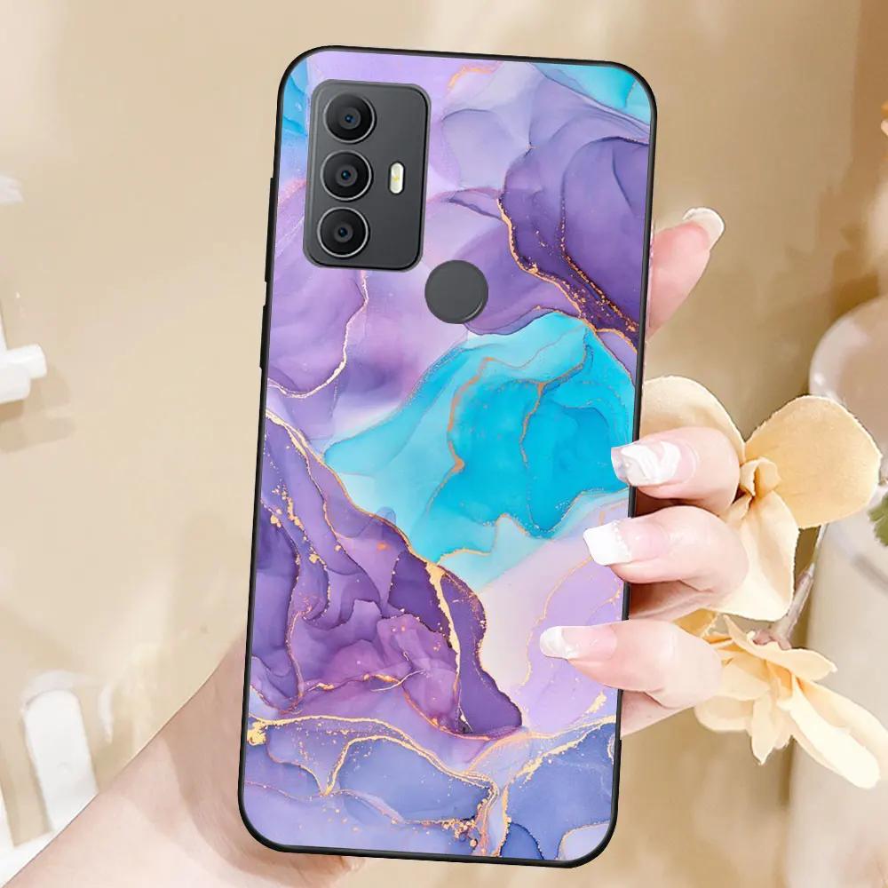 

Case For TCL 30 SE 30E Coque TCL 306 305 TPU Soft Silicone Fashion Phone Funda For TCL 30 SE Back Cover Case Luxury Capa Bumper TCL 306
