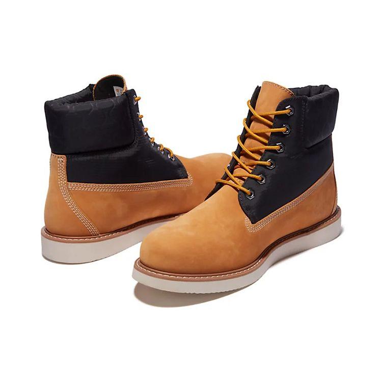 Timberland Newmarket Ii 6 Durable Outdoor Boots Men Boots Black Yellow A2GJT231